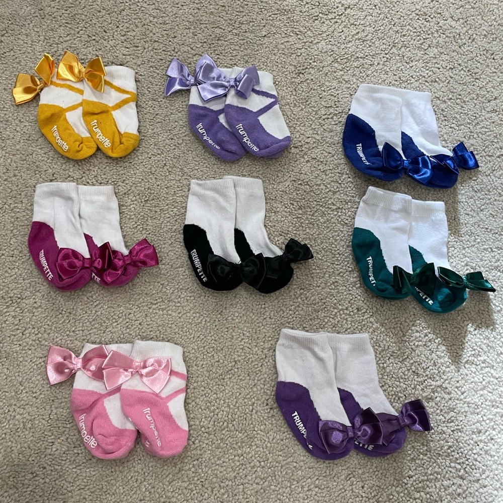 Trumpette Multicolor Bow Socks Set